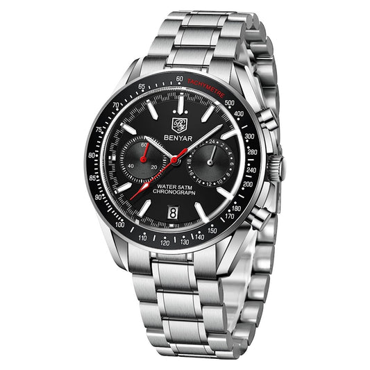 Benyar Latest BY-5194 Luxury Men Watches Waterproof